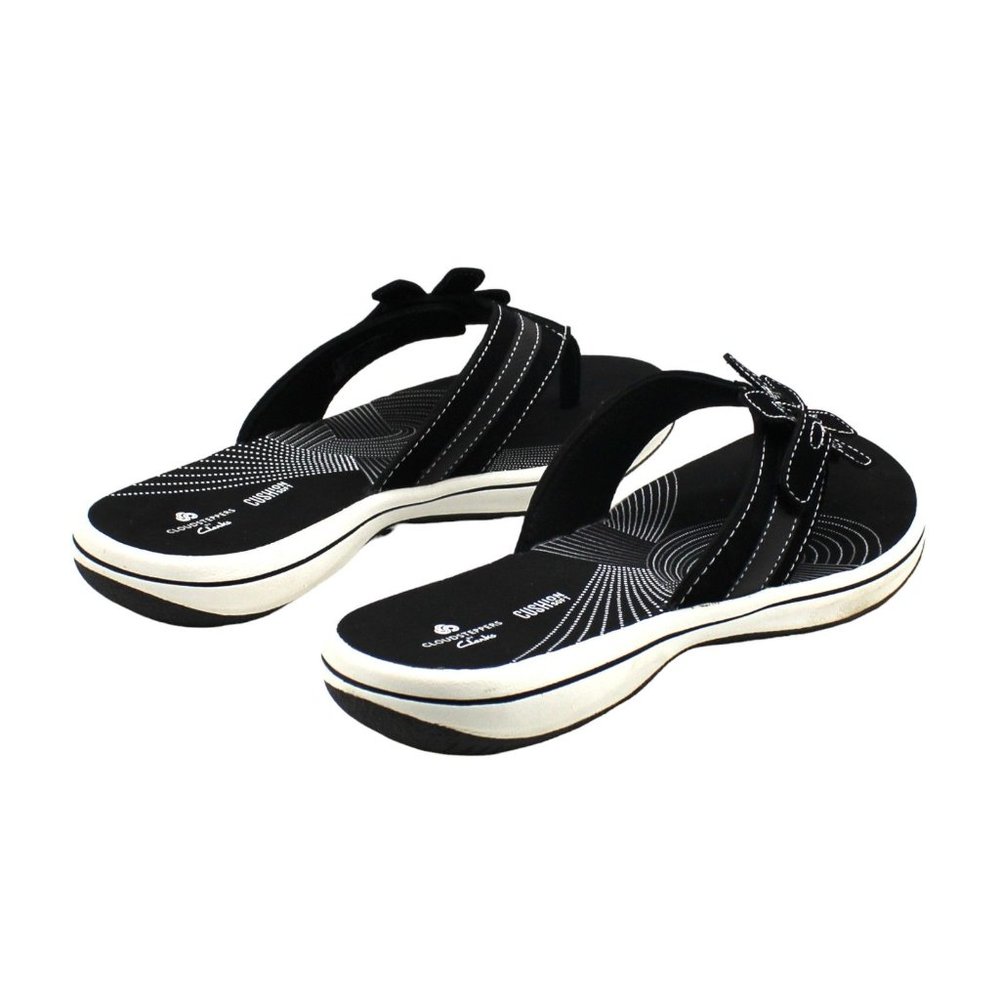 Womens Clarks(R) Cloudsteppers Brinkley Flora Flip Flops - Picture 6 of 8